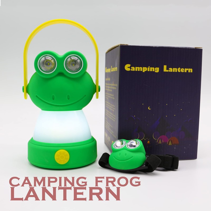 Outdoor Equipment LED Camping Lantern & Headlamp Set for Kids,