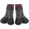 Mihachi Dog Socks Rubber Sole Paw Protectors with Straps Traction