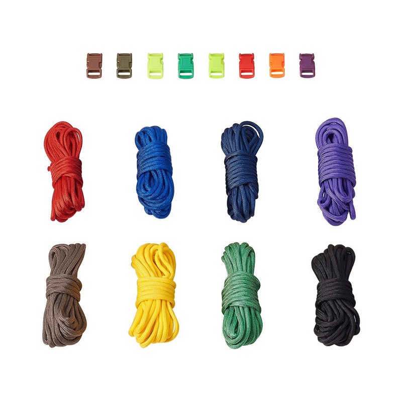 PH PandaHall Jig Bracelet Maker with Parachute Cord, Wristband Maker