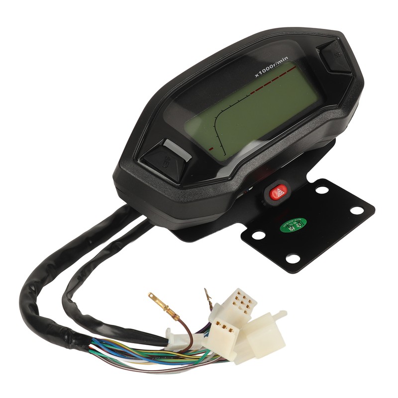 Motorcycle Speedometer LCD Digital Tachometer Odometer for 110cc 125cc 150cc