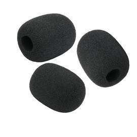 Pop Filter Replacement for Razer BlackShark V2 / V2 Pro / V2 X/Kaira Pro Gaming Headset Microphone Windscreen Mic Foam Cover (3 Pack)