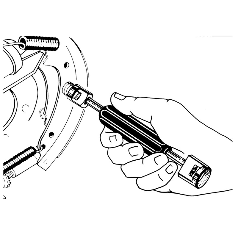 K-D Tools 2774 Unv BRK Shoe Rtng Sprg Tl