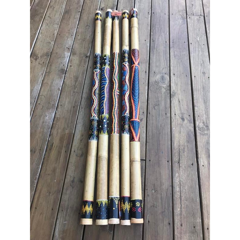 Terre Bamboo Rain Stick, Rain Maker 24" 32" 40" 48"