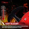 WOOSTAR Recoil Pull Starter with Flywheel Replacement for 2 Stroke