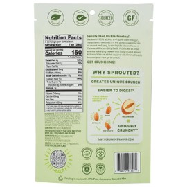 Daily Crunch Dill Pickle Sprouted Almonds and Pepitas, 4 OZ