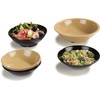 Carlisle 800B03 Melamine Salad Bowl, 27 oz, Black
