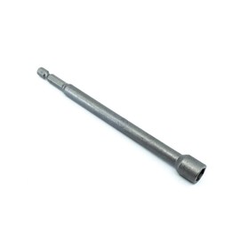 Benchmark Abrasives 6" Power Magnetic Screwdriver Magnetic Nut Setter Wrench Socket Bit Adapter, Quick-Change Hex Shank, Works with All Types of Impact and Rotary Drivers (3/8" x 6")