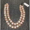 BaubleBar SUGARFIX by Baublebar Bold Blush Pink Beaded Statement Necklace