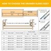goldenwarm 10 Pair Soft Close Drawer Slides 16 Inch –