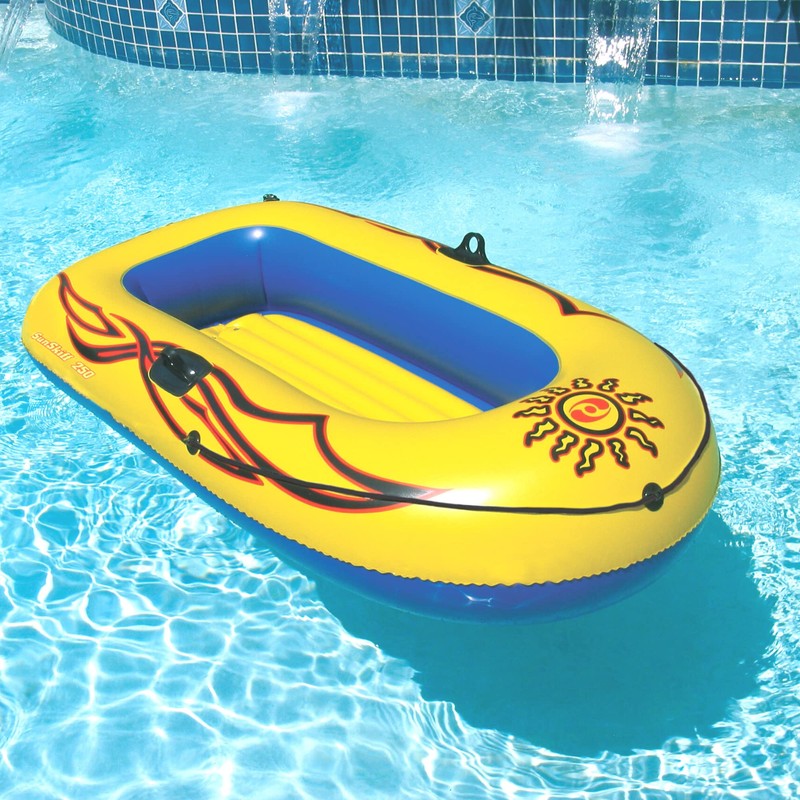 SOLSTICE Inflatable Boat Rafts 2 Person for Adults & Kids