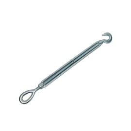 Prolinemax 1/2" x 12" Hook Eye Galvanized Turnbuckle Drop Forged 1500 Lb WLL Hook Eye