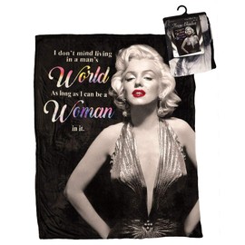 Midsouth Products Norma Jeane as Marilyn Throw Blanket 50" X 60" Women's World