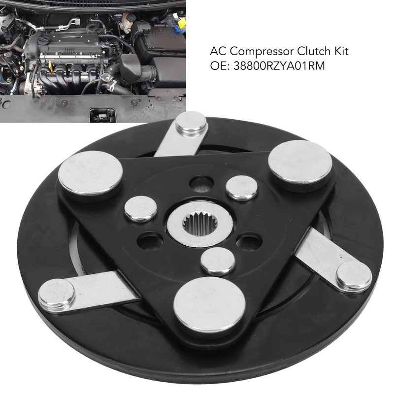 AC Compressor Clutch Kit 38800RZYA01RM Pulley Bearing Coil Plate Fit