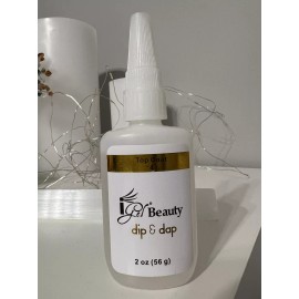 Igel Beauty Dip & Dap-4 Top Coat 2 Oz Refill New