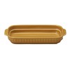 Sanpoto Banko Ware 14069 Long Angle Gratin Plate, Brown, Mocha