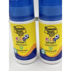 Banana Boat 2 PK Banana Boat Kids Sport Roll-On Sunscreen Lotion, SPF 60+ EXP 02/2026