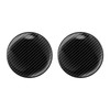 Zikefest 2PCS Car Cup Holder Coasters, 2.75 Inch Carbon Fiber