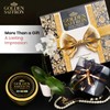 Golden Saffron Luxtury Gift Box, Premium All Red Saffron Threads,