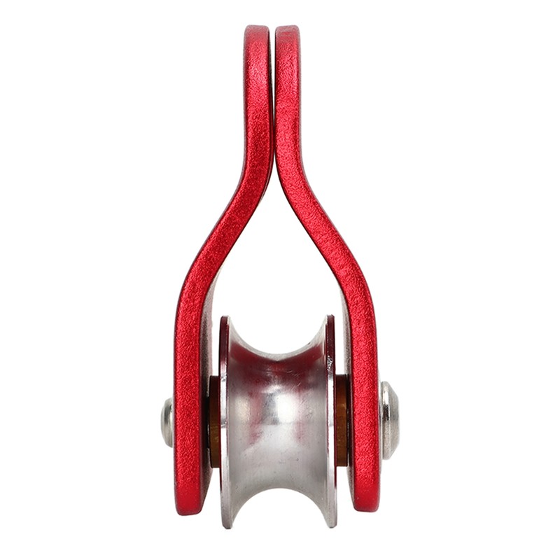 20KN Climbing Pulley Aluminum Mg Alloy Downhill Side Plate Single