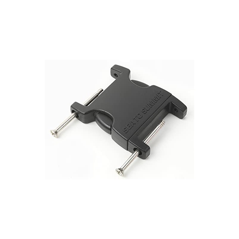 Sea To Summit Unisex's 2 Pin Field Side Release Buckle-Black,