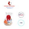 Feronia Packaging Gift Wrap Round Bottom Cellophane Bags 2 Pack