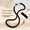 200 Pezzi Elastici per Capelli, 2mm Legami Coda di Cavallo
