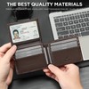 KLOMORE AirTag Chain Wallets for Men (Airtag Not Included), Sleek