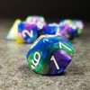 Sage’s Portal Stones DND Dice Set Acrylic Opaque 7-PC Polyhedral