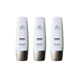 OHUI 오휘 데이쉴드 퍼펙트 선크림 썬블럭 블랙 SPF50+ 3개 OHUI DayShield Perfect Sunscreen Sunblock Black SPF50+ 3PCS [Three]