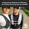 LUMEFIT Running Vest Phone Holder - Hydration Vest with Water