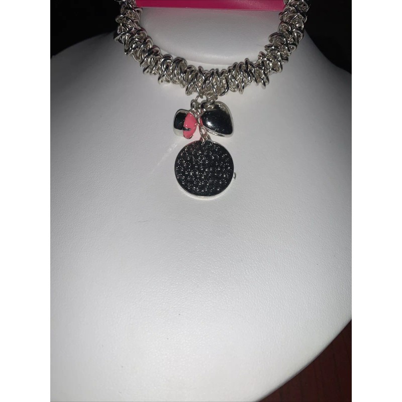 JUSTICE CHARM BRACELET INITIAL(B,D,H, - R