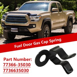 Fuel Door Gas Cap Spring Hatch Lid Hinge Filler Opening Clip Replacement for Toyota 4Runner 2010-2024 for Toyota Tacoma 2005-2023 Replace 77366-35030 7736635030 1Pcs