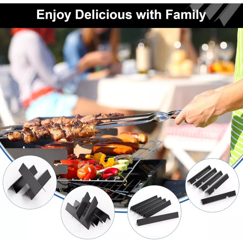 For Weber 66032 Flavorizer Bars for Weber Genesis II/LX 300