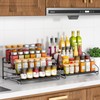 RCHYFEED Spice Rack Organizer for Cabinet Pantry,4 Tier Countertop Spice