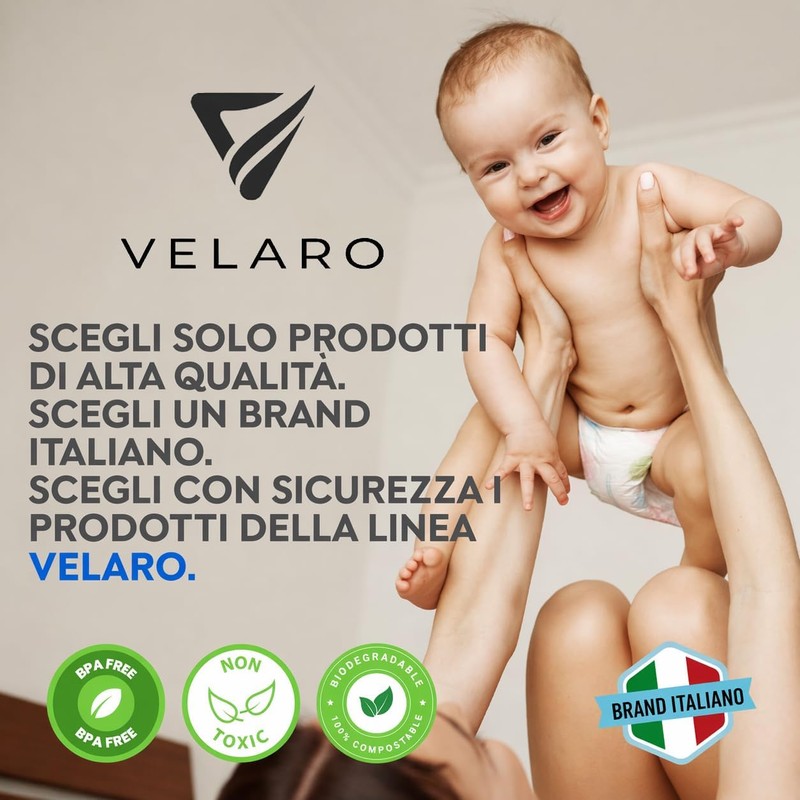 Ricariche Universali Mangia Pannolini, Sacchetti Antiodore Multistrato, Resistenti e Capienti,