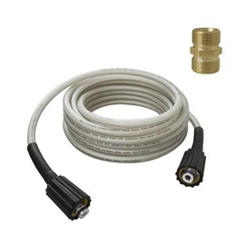 Pressure Washer Hose for Ryobi Power Washer Hose, Replacement for Ryobi 25ft Durable Pressure Braided Hose RY14122 & RY141900, Anti-Kink Design High Pressure Washer Hose Parts #308835065
