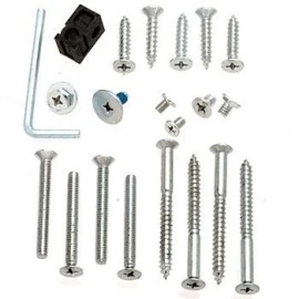 C.R. Laurence CRL PR90 Series Aluminum Finish Screw Pack Assortment - Package