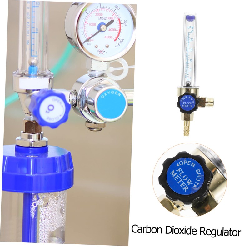 Outanaya Regulator Argon Flow Indicator Gas Flow for Welding Applications