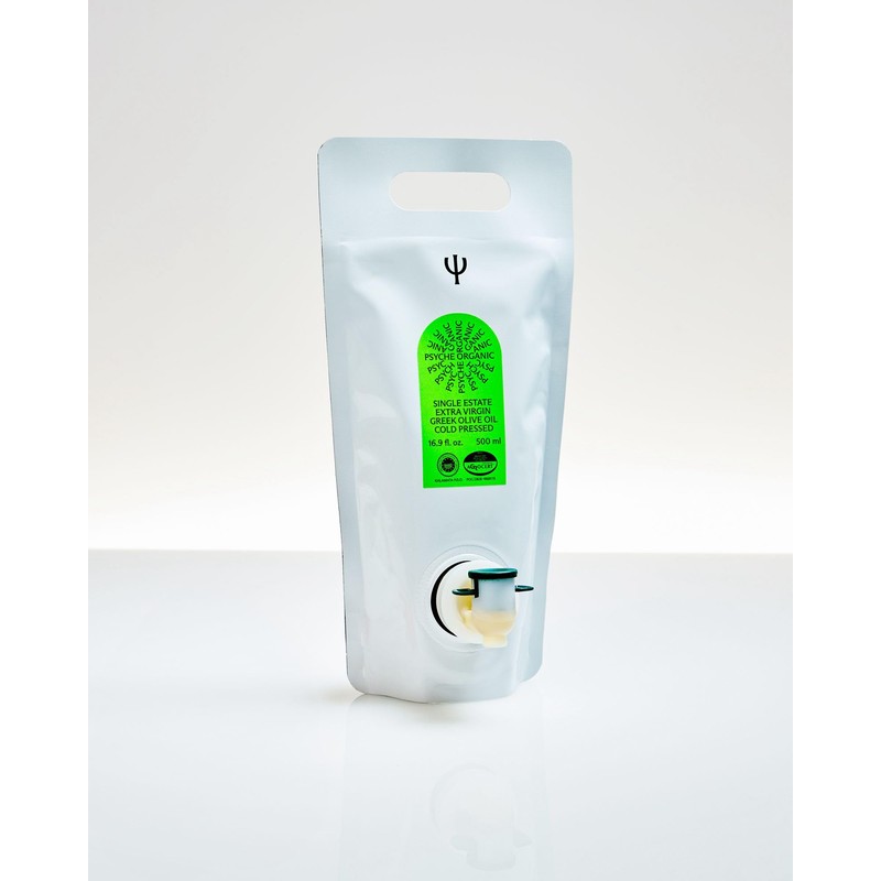 Psyche Organic Single Estate Extra Virgin Greek Olive Oil, Cold