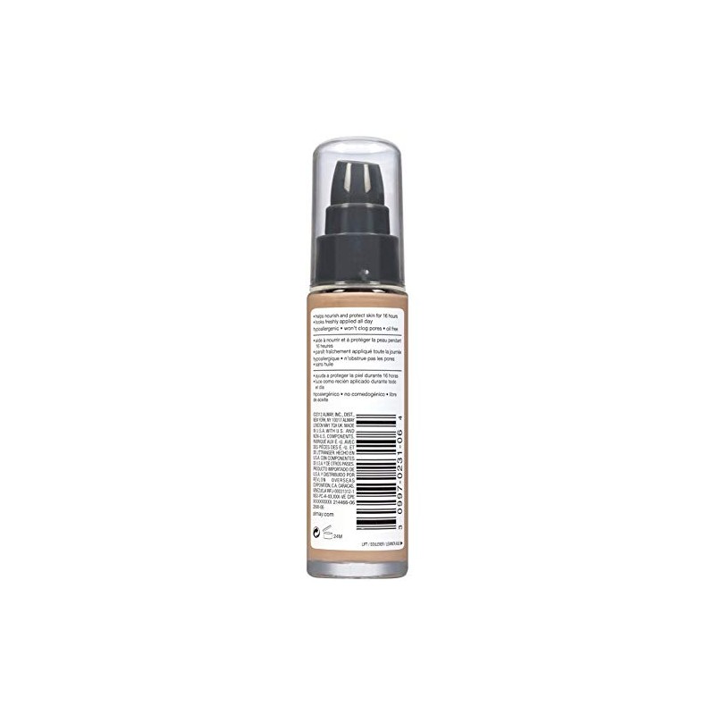 Almay Truly Lasting Color Foundation Makeup Sand Spf Broad Spectrum