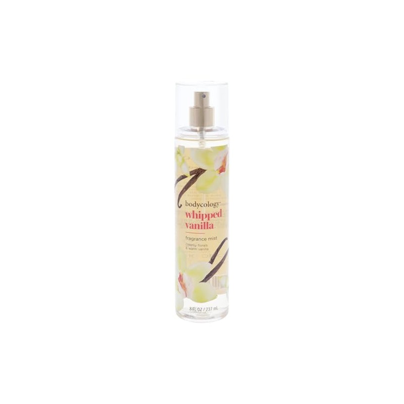 Bodycology Long-Lasting Fragrance Body Mist, Whipped Vanilla, 8 fl oz