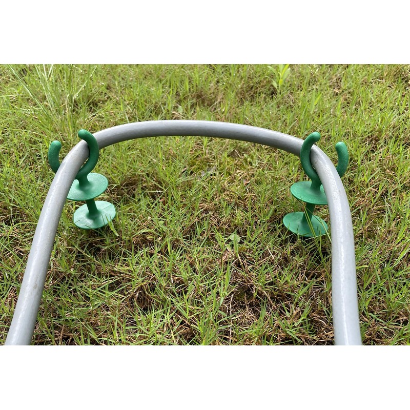 WIBBLESOX 20 Pcs Green Garden Hose Guide Stakes Holiday Lights