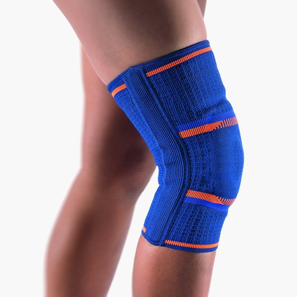 Bort 114520 KIDS Knee Brace, StabiloGen® Eco, Knee Brace, Knee Support, Knee Pain, Sprain, Arthritis, Fibromyalgia, Injury, Sports, Made in Germany (9.1″ – 10.2″calf/ 11.0″ – 12.6″ Thigh)