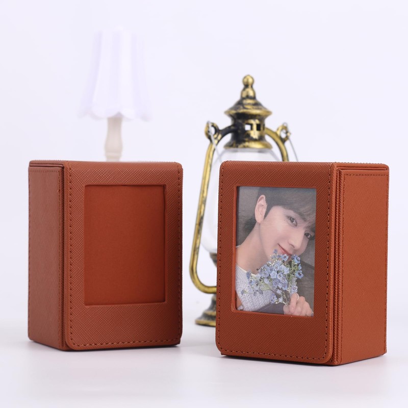 Deck Case, Trading Card Case, Storage Box, PU Leather, Magnetic