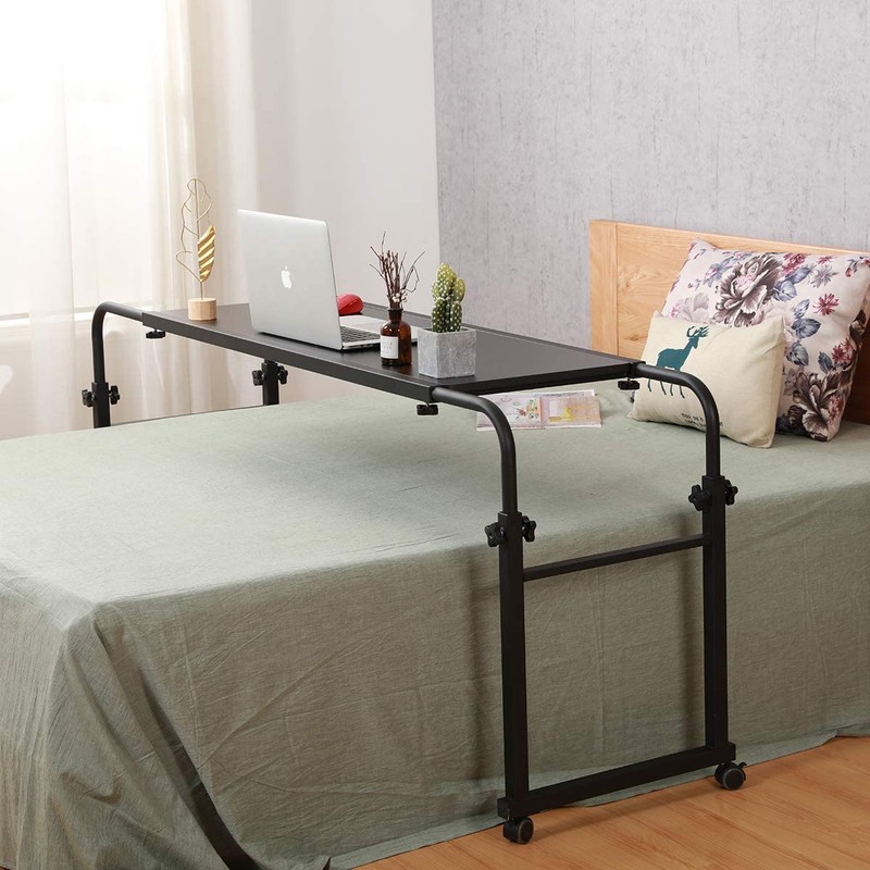 Overbed Table with Wheels Overbed Desk Over Bed Desk King