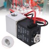 Joywayus 1/4" 12V DC 2 Way Pneumatic Aluminum Electric Solenoid