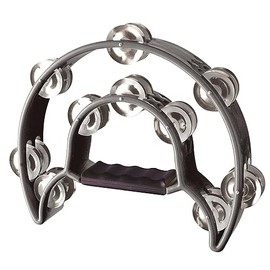 Stagg TAB-1 BK Cutaway Tambourine - Black