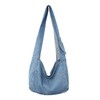 LHHMZ Denim Hobo Bags for Women Retro Jeans Shoulder Bag