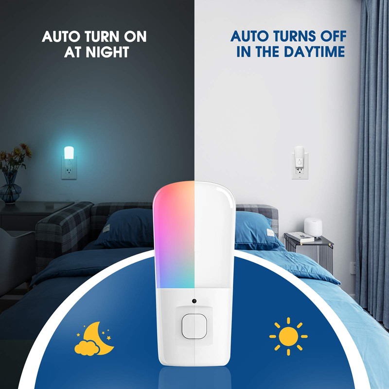 LOHAS LED Night Light Kids, Plug in LED Night Lights