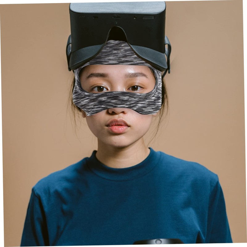 Angoily Adjustable Quick-Drying VR Eye Mask Cover for Gaming –